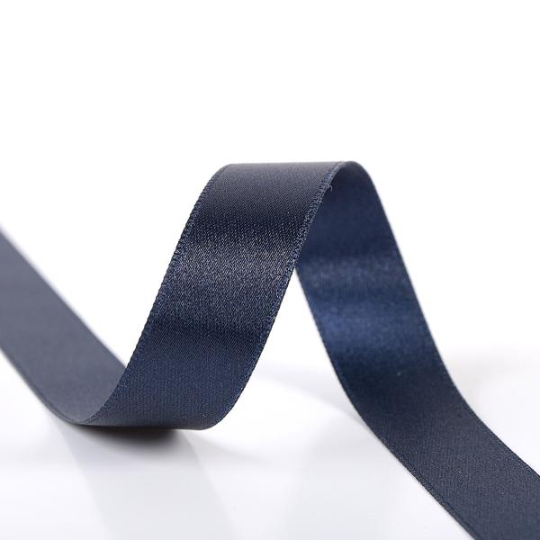 Satinband 6mm Marine